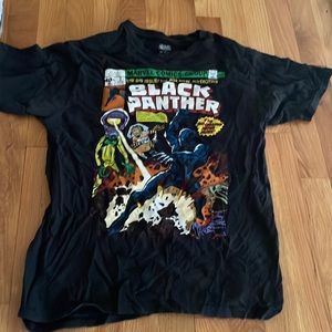 Black Panther Throwback Comic Shirt